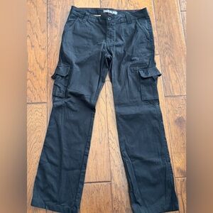 Dickie Black Cargo Relaxed Fit - Women’s Size 12